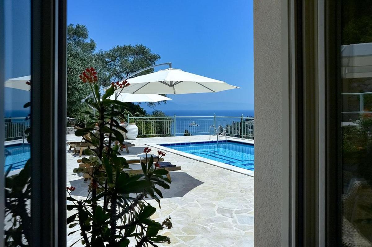 Villa Loggos View House Mastoratika Exterior foto