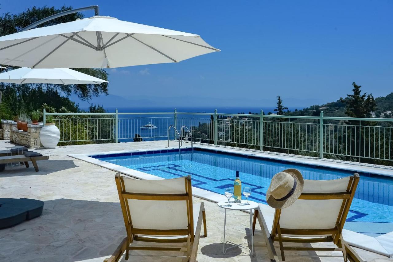Villa Loggos View House Mastoratika Exterior foto