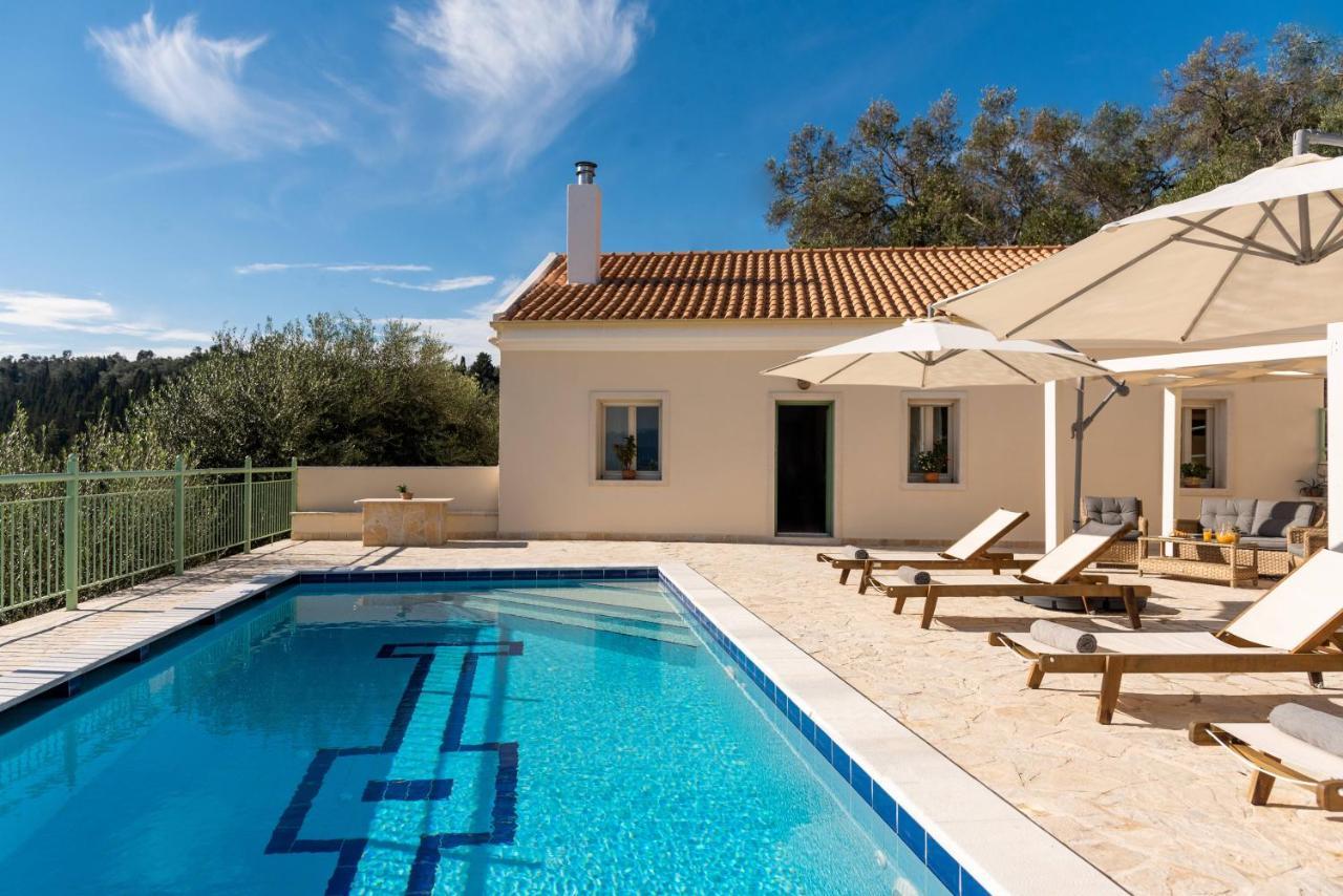 Villa Loggos View House Mastoratika Exterior foto